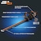 Worx Nitro 40V Power Share 24 in. Cordless Hedge Trimmer, Battery and Charger Included WG286 - alternate 5